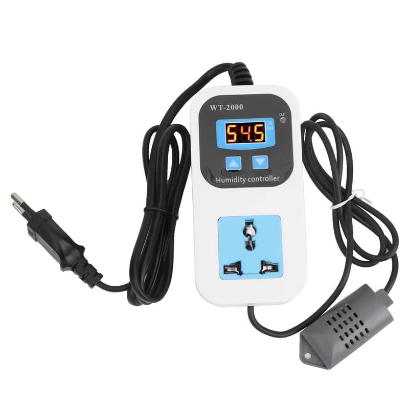 Contrôleur D'humidité Numérique, 0% ~ 99% Hr Humidifier La Prise de Commutateur de Déshumidification Pour Détecter L'humidité Da