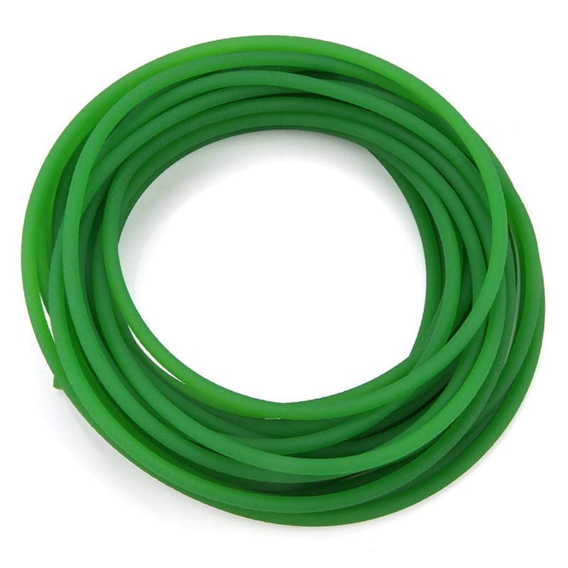 Courroie de Polyuréthane à Surface Rugueuse Verte Courroie de Transmission en PU Pour La Machine D'emballage (5mm*10m)