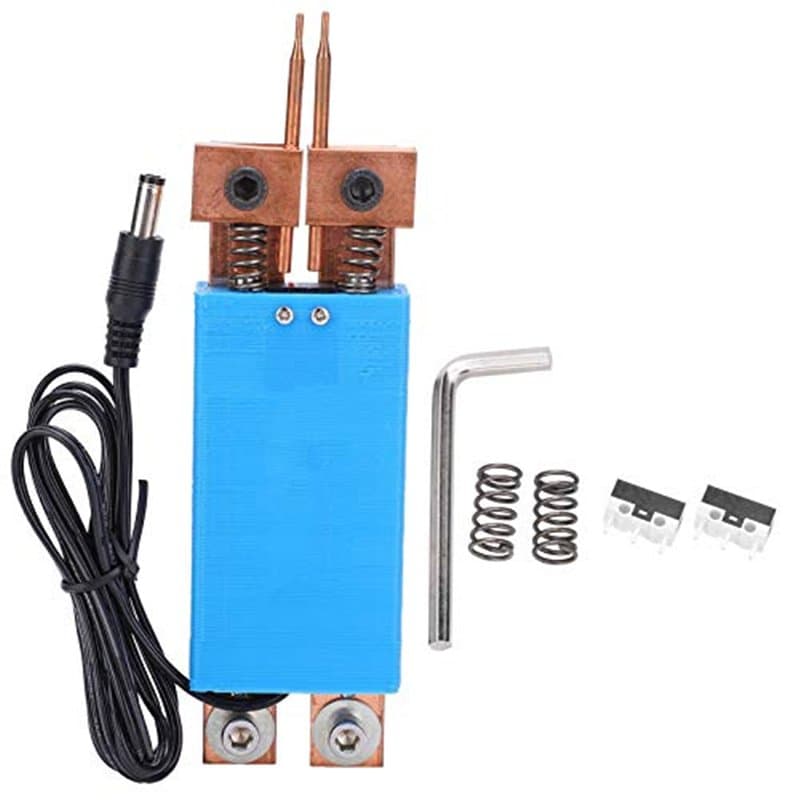 Stylo de Soudage Par Points de Batterie, Stylo de Soudage Par Points à Déclenchement Automatique Bleu W01, Accessoire de Machine