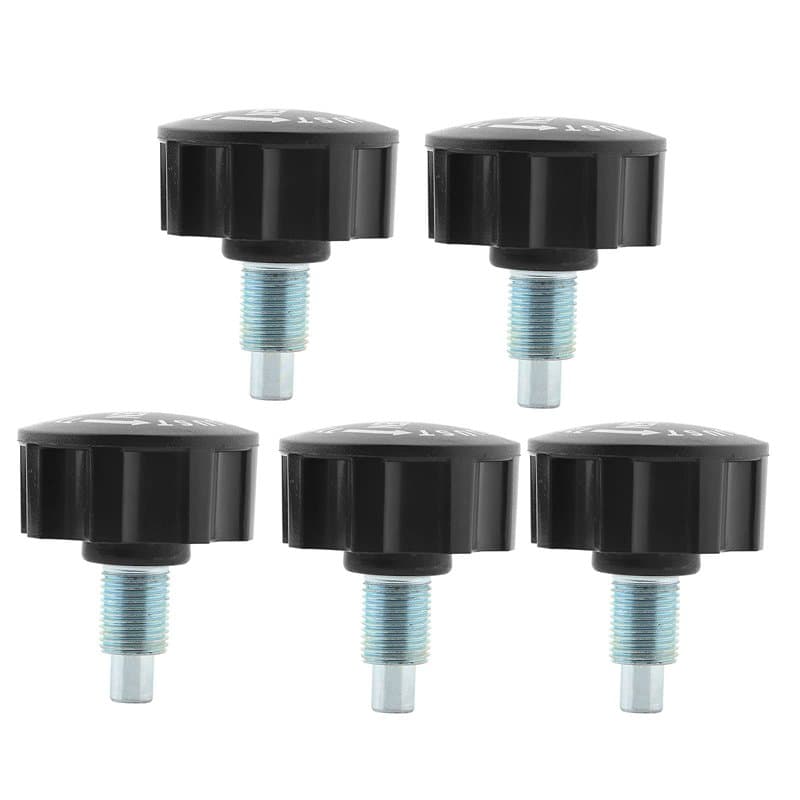 5 pièces Bouton de vélo Stationnaire, Bouton de Broche de Traction de Remise en Forme M16 Machines d'entraînement d'exercice lib