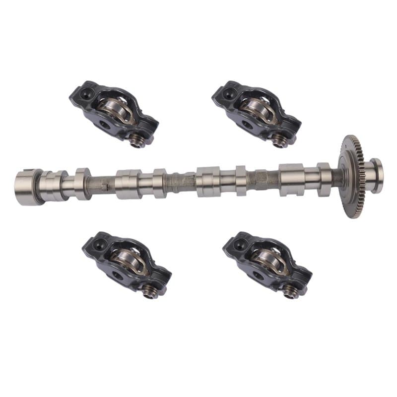 NSGMXT Arbre à cames SH01-12-440 & 4x Commande moteur à culbuteurs SH0912150 convient à 3 6 CX-5 2.2 Diesel SKYACT1V-D SH09-12-1