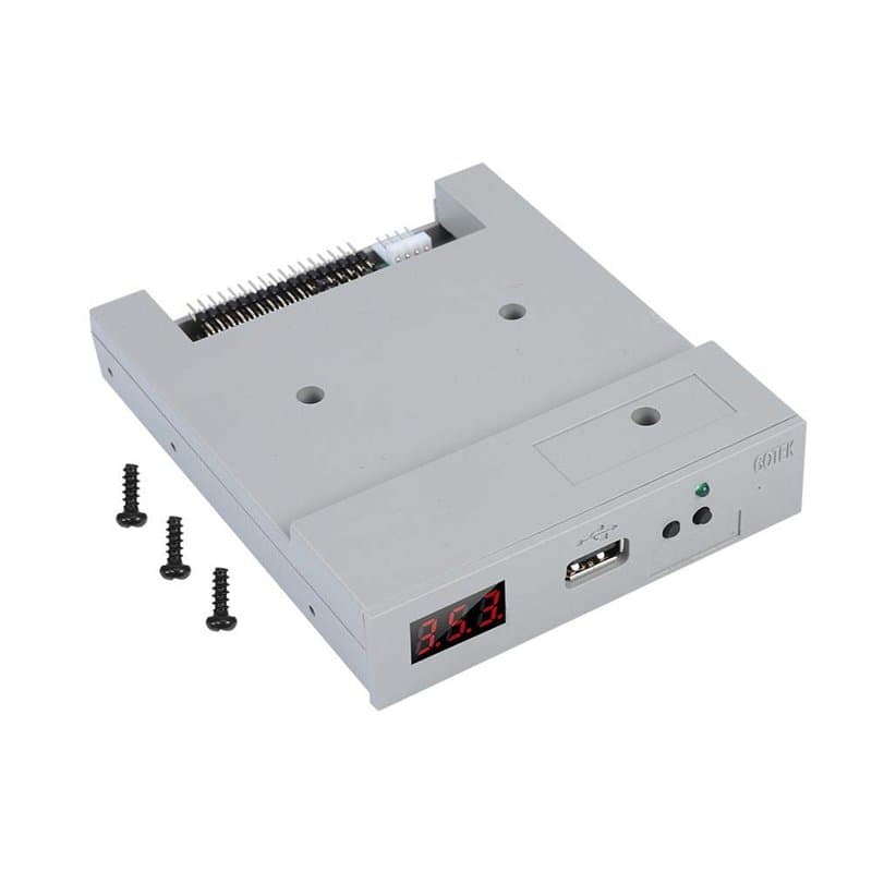 Émulateur USB SFR1M44-U100 3,5 Pouces 1,44 Mo USB Émulateur de Lecteur de Disquette SSD Plug and Play