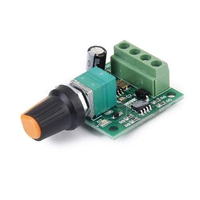 CABLEPELADO Adaptateur régulateur de vitesse du moteur CC | Régulateur de tension | Variateur pour moteur | Supporte une intensi