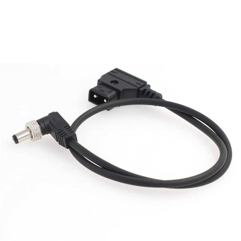 SZRMCC D robinet vers DC 5,5 x 2,5 mm câble d'alimentation pour décimateur MD-HX DMON-Quad (angle droit DC 2,5 mm)