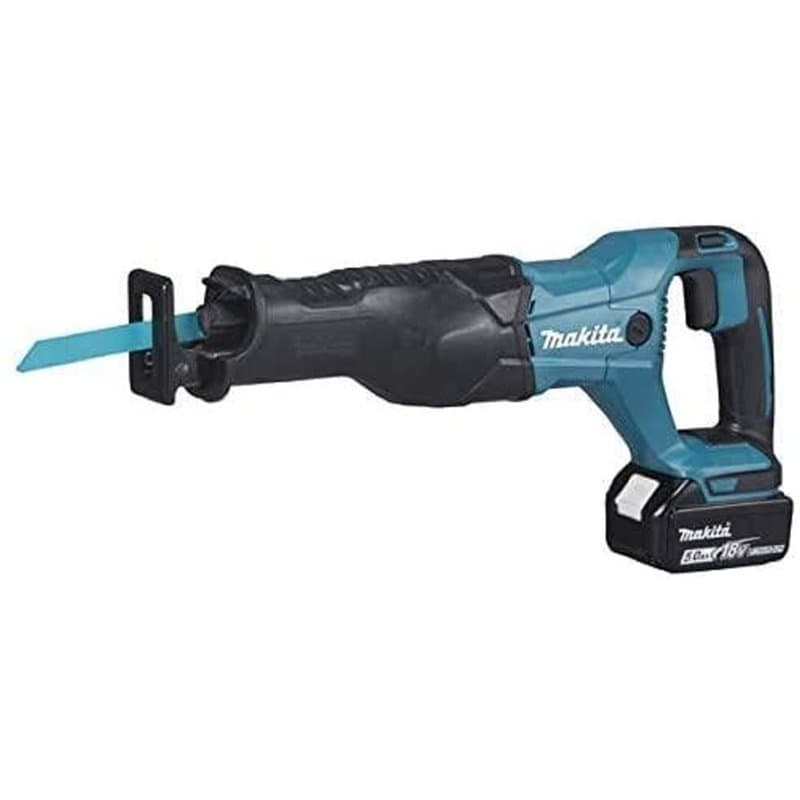 Scie sabre sans fil 18V LXT (2x5,0 Ah) dans coffret - MAKITA DJR186RTE