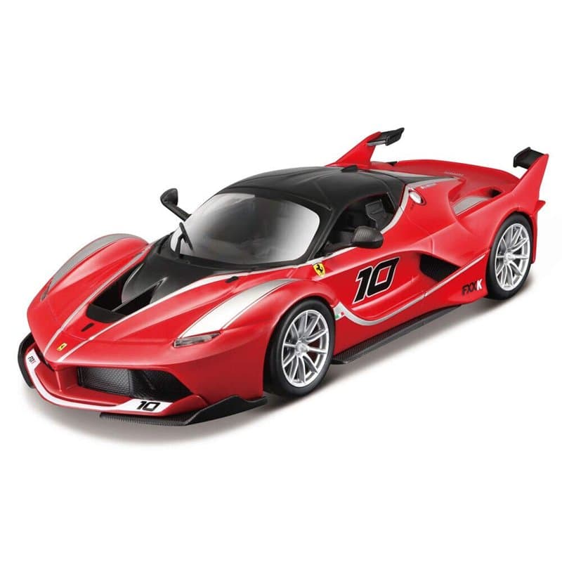 BBURAGO MAISTO FRANCE- Bburago Maisto France-M39132-Maquette-Ferrari FXXK en kit à Monter, M39132, Rouge