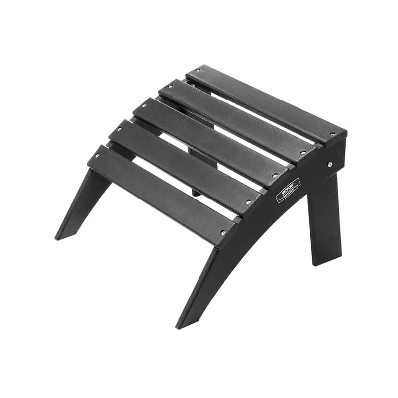 VEVOR Repose-pieds Pliable Adirondack, 475x500x330 mm, en PEHD, Résistant aux Intempéries pour Chaise Adirondack, Montage Facile