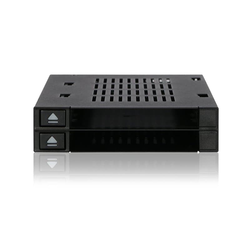 Icy Dock Rack au Design extraire Direct Hot Swap, Station d'accueil Interne, Docking pour 2 SSD ou HDD 2.5" SATA/SAS sans Platea