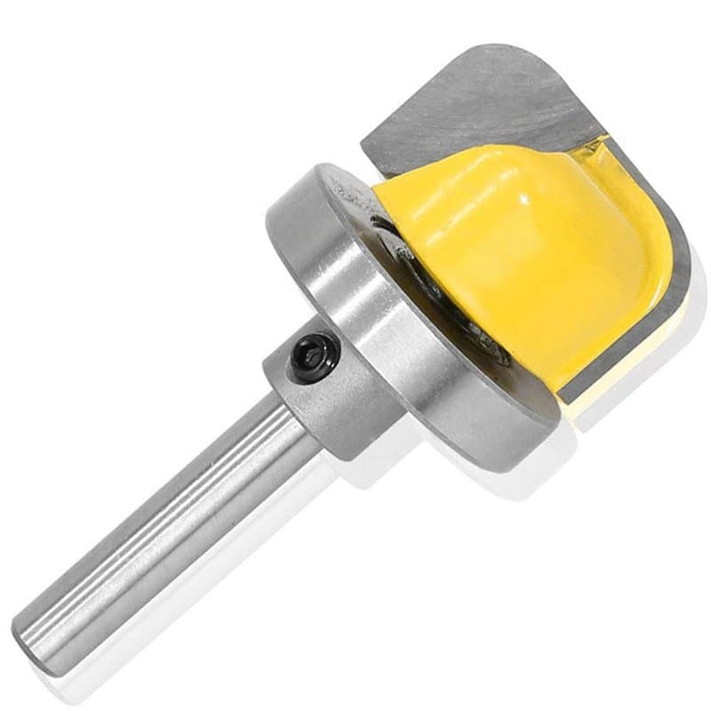 Gasea 8mm Bol et Plateau du Routeur Modèle Bit Fraise Moulin Extrémité Fond Rond Profond Outils Fraises Outils à Bois Fraisage 2