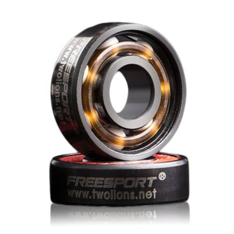 8pcs en Céramique Skate Roulements, 608 RS Abec 9 Roulements à Billes pour Skate, Roulements de Skateboard Longboard Roulement R
