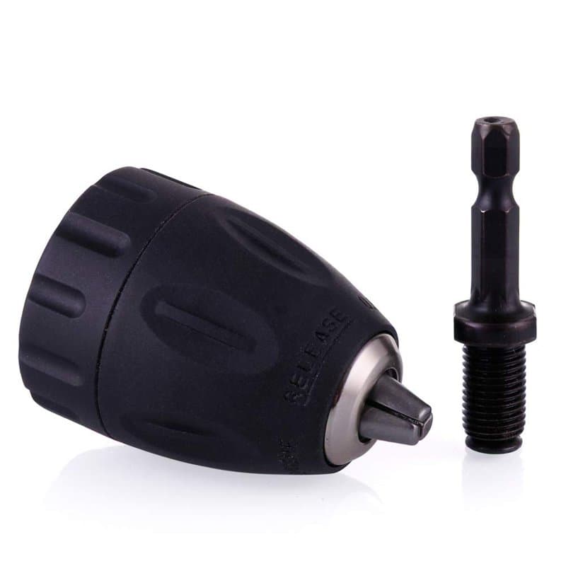 FANMURAN Mandrin Autoserrante 0,8-10 mm pour Visseuse - Embouts Perceuse avec Tige Hexagonale à Fermeture Rapide