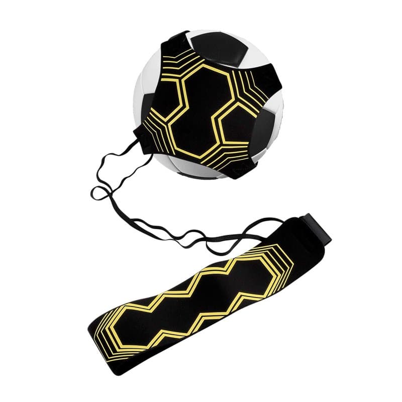 Entraîneur de football, aide à l'entraînement de ballons de football avec ceinture de réglage flexible, équipement d'entraînemen