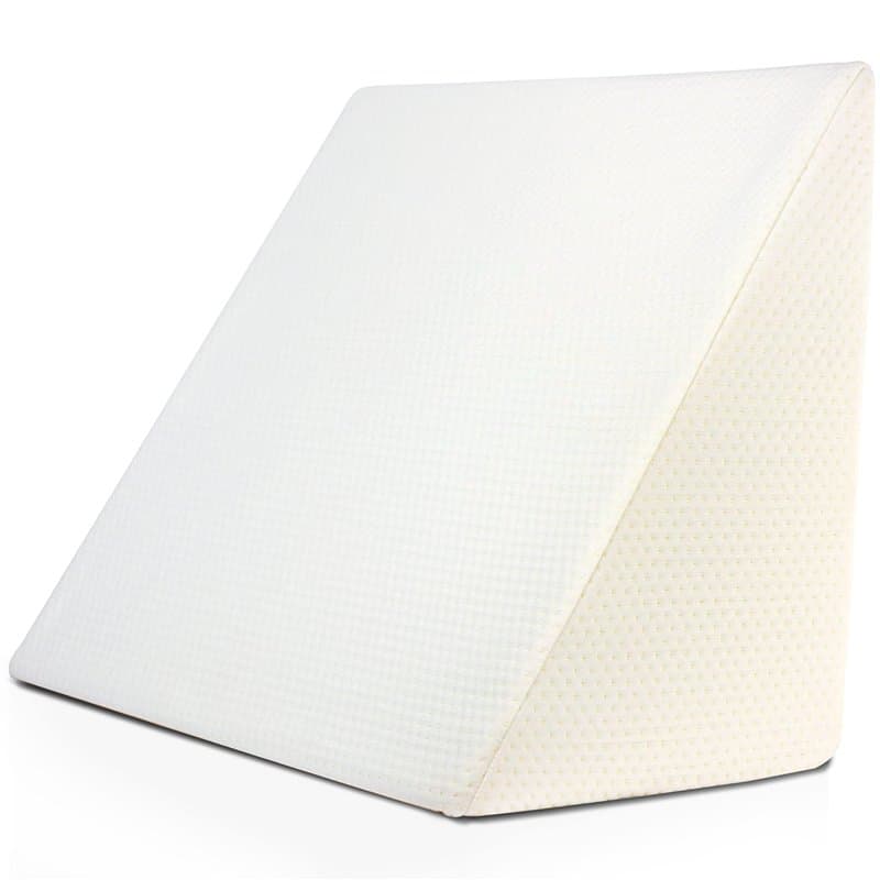 Purovi Coussin Triangulaire Multifonction - Coussin de Lecture pour lit, Soutien Dorsal - Coussin Dossier Canapé, Rehausseur en