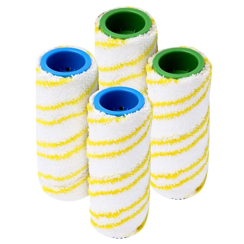 Jissta Rouleaux De Rechange Pour FC3 FC3D FC7 FC5(4 brosses à rouler),Remplacement des Rouleaux, YH1462-02