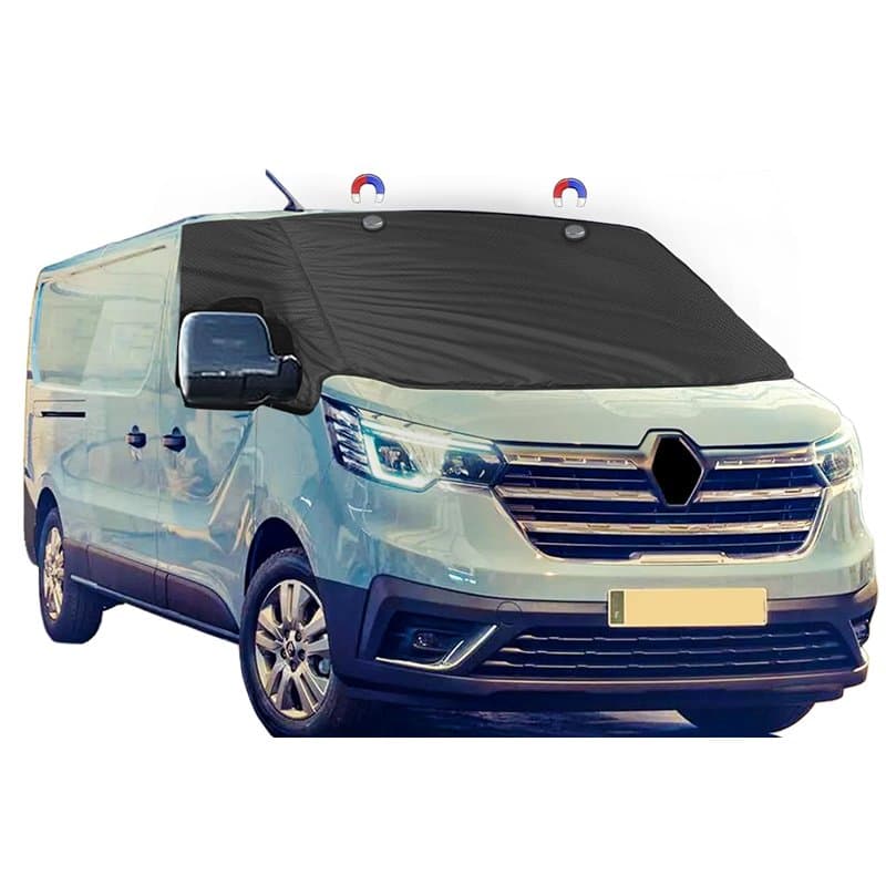 Housse De Pare-Brise Thermique Externe, Protection Pare Brise Camping Car, Trafic 3, Tissu 600D Oxford, Anti-UV. Trafic 2, Brise