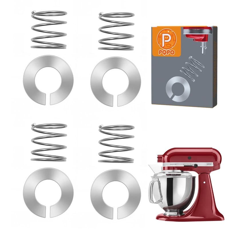 Ressort et rondelle en acier inoxydable compatibles avec mixeur Kitchen aid 3,5/4/5/6/7/8 litres