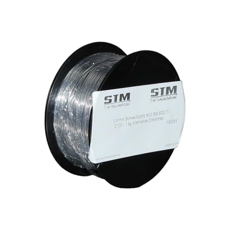 MIG SG2 Ti 1 kg 0,8 D100 Fil de soudure gaz de protection Titane rouillé Zinc romax galvanisé