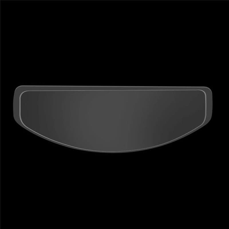 Tongdejing Film anti-buée pour visière de casque, film de protection universel, autocollant pour visière de casque de moto (tran