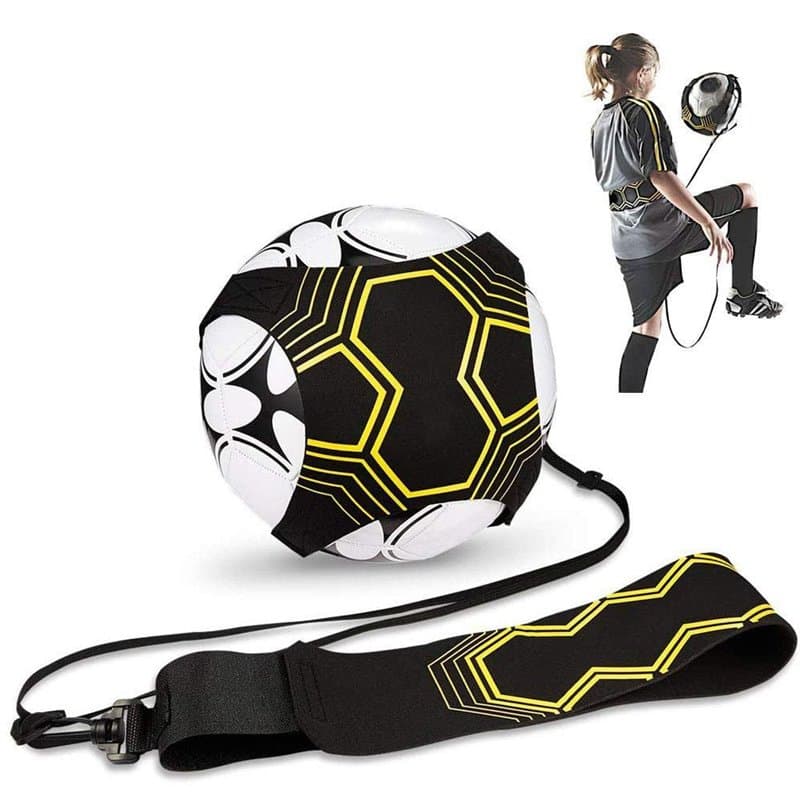 Buchklassiker Ceinture réglable pour entraînement de Football/Volleyball/Rugby, Aide à l'entraînement en Solo pour Enfants et Ad
