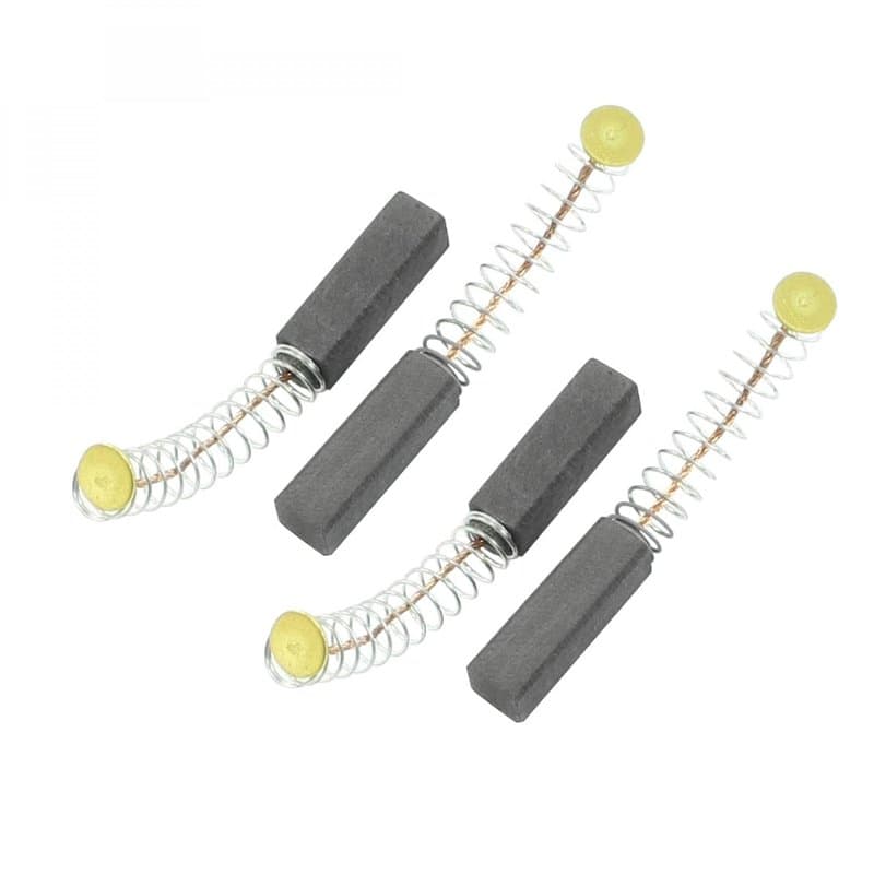 sourcing map Balais de charbon 6 mm x 6 mm x 20 mm pour moteur électrique générique 4 pièces