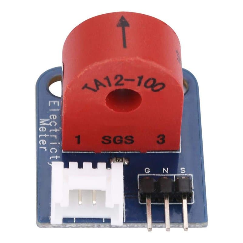 AC 0~5A 3p/4p Interface de Module de Capteur de Courant de Transformateur Courant Alternatif pour