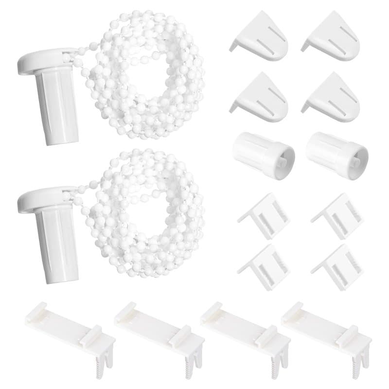 Chiluxendo 2 Ensembles Mecanisme Store Enrouleur, Accessoires pour Rideaux et Stores, Supports de Stores Enrouleurs, Fixation po
