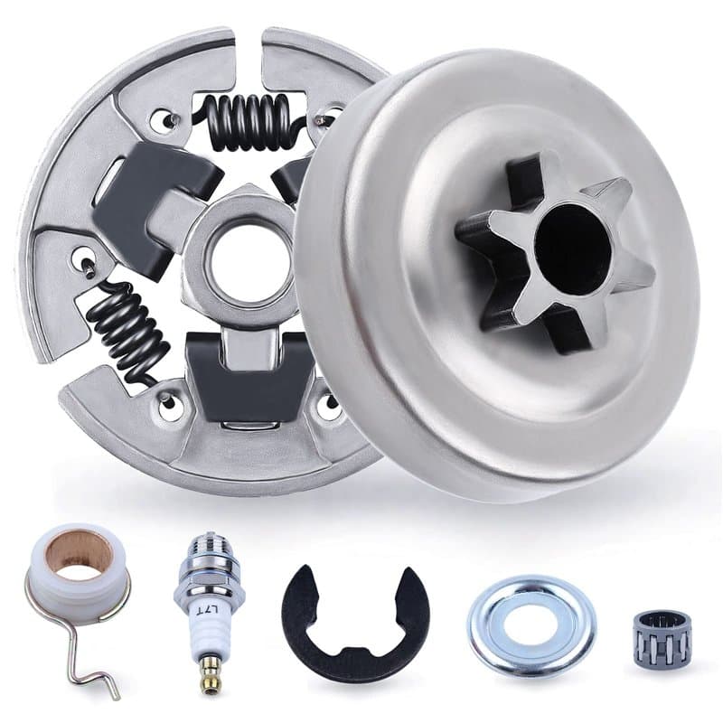 3/8" Pignon et Embrayage Kit pour STIHL 017 018 MS170 MS180 021 023 025 MS210 MS230 MS250, ADEFOL Pignon + Tambour Embrayage + R