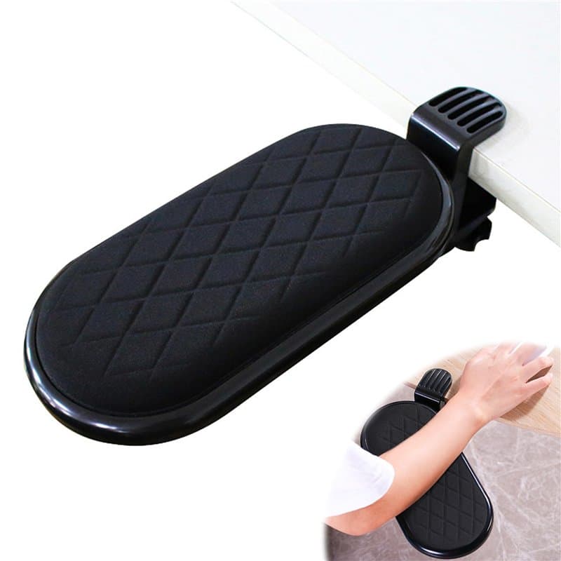 Repose Bras, Accoudoir pour Bureau, Repose-Poignet Réglable pour Bras, Support de bras d'ordinateur Repose Poignet Ergonomique,