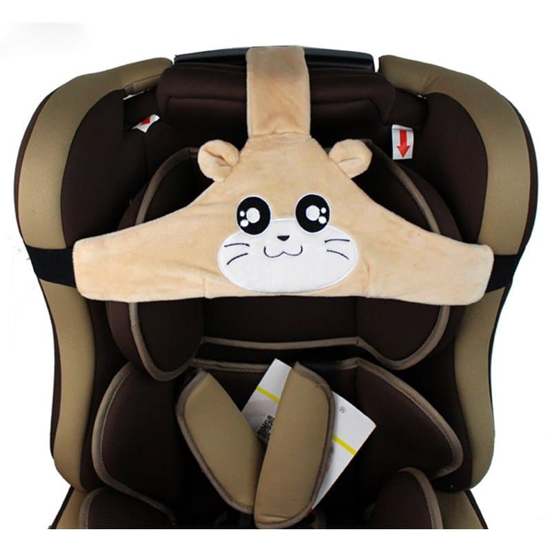 MINGZE Support de Tête de Siège de Voiture D'enfant de Bébé, Coffre-fort de Voiture et Positionneur de Sommeil Confortable, Cein