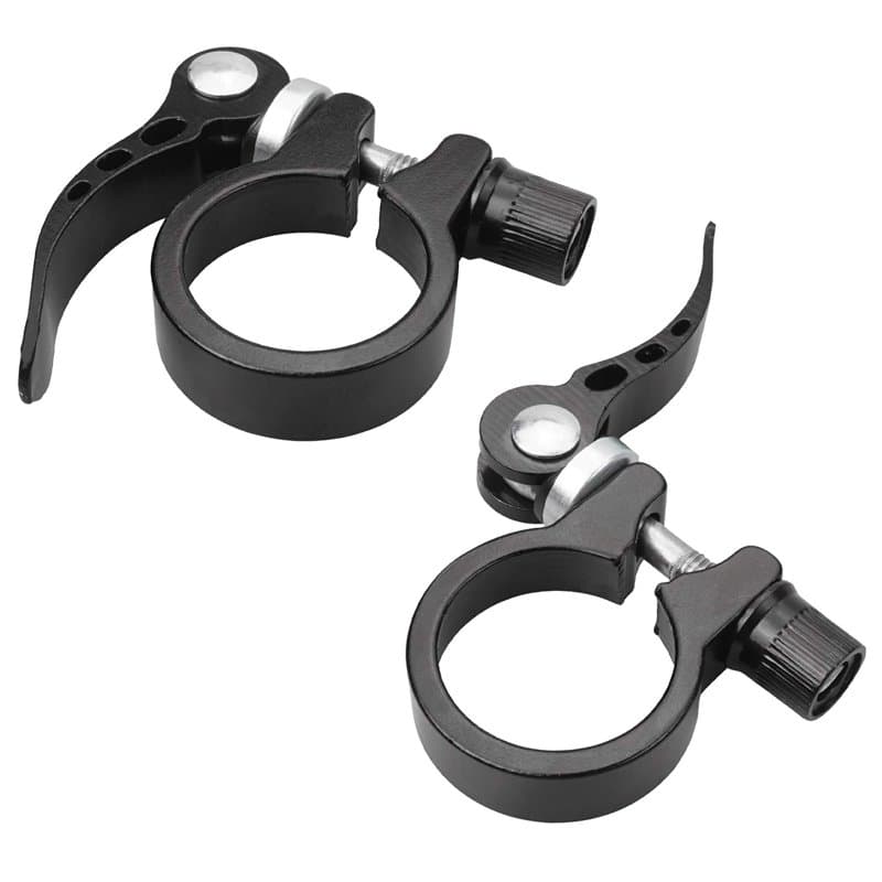 YEYIT Colliers de Selle pour Vélo 2 Pièces Collier de Selle de Vélo en Alliage d'Aluminium,28.6mm&31.8mm Pince de Tige de Selle