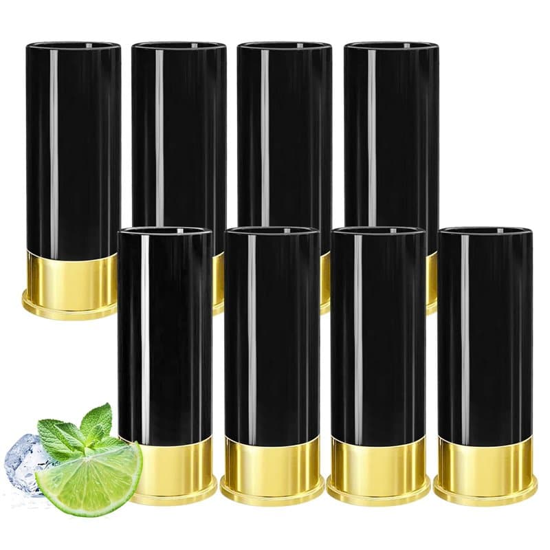 Lot de 8 verres à liqueur, verres à liqueur, verres à liqueur, verres à liqueur, verres à liqueur, verres à shot pour hommes et