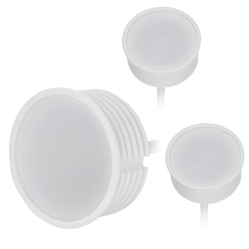 HCFEI Lot de 3 modules LED 230V 5W pour spot encastrable MR16 Blanc neutre Remplacement GU10 Ø 50 mm 120°Angle d'éclairage