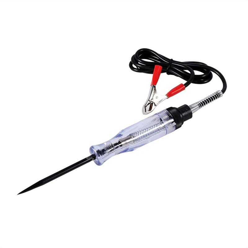 KSTE Testeur de Circuit Electrique,Testeur de Circuit de Tension de camion de Voiture, 6V 12V 24V CC Auto Stylo Testeur De Tensi