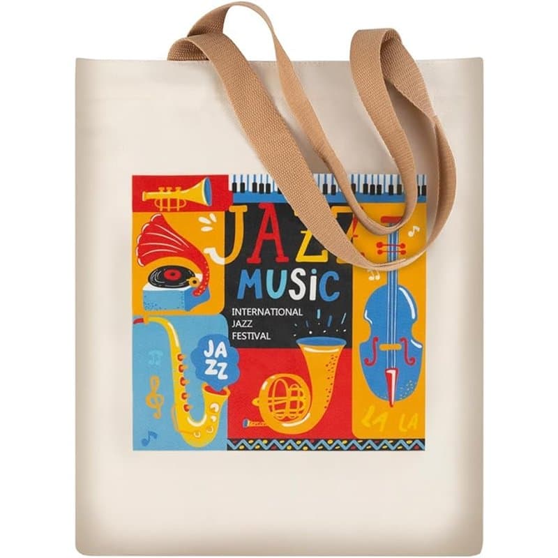 Hiler Punk Sac fourre-tout réutilisable pour la musique, les courses, les cours de musique, sac à bandoulière de voyage en plein