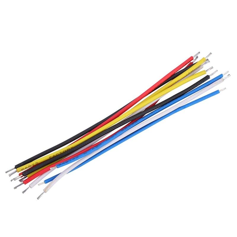 10pcs Fil de Guitare Guitare électrique Basse Fil de Circuit De Connexion Interne pour Instrument de Guitare Câble de Connexion(