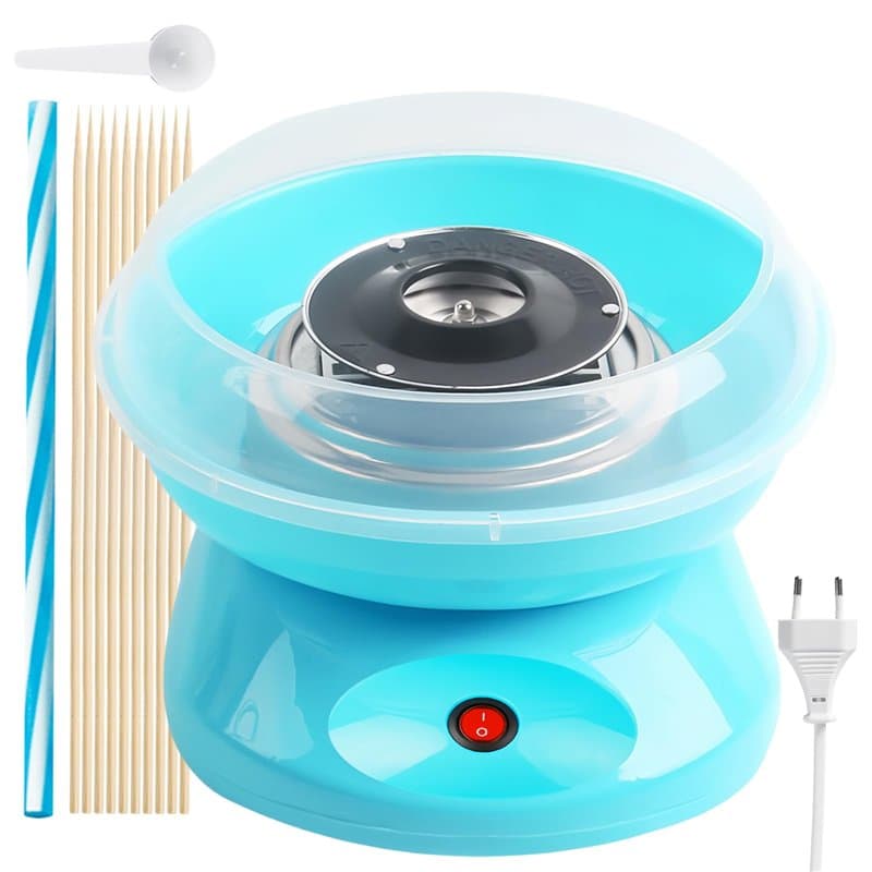 Machine À Barbe À Papa, Cotton Candy Machine, Machine À Bonbons En Coton, Électrique Candy Floss Maker 450w Avec Accessoires Pou