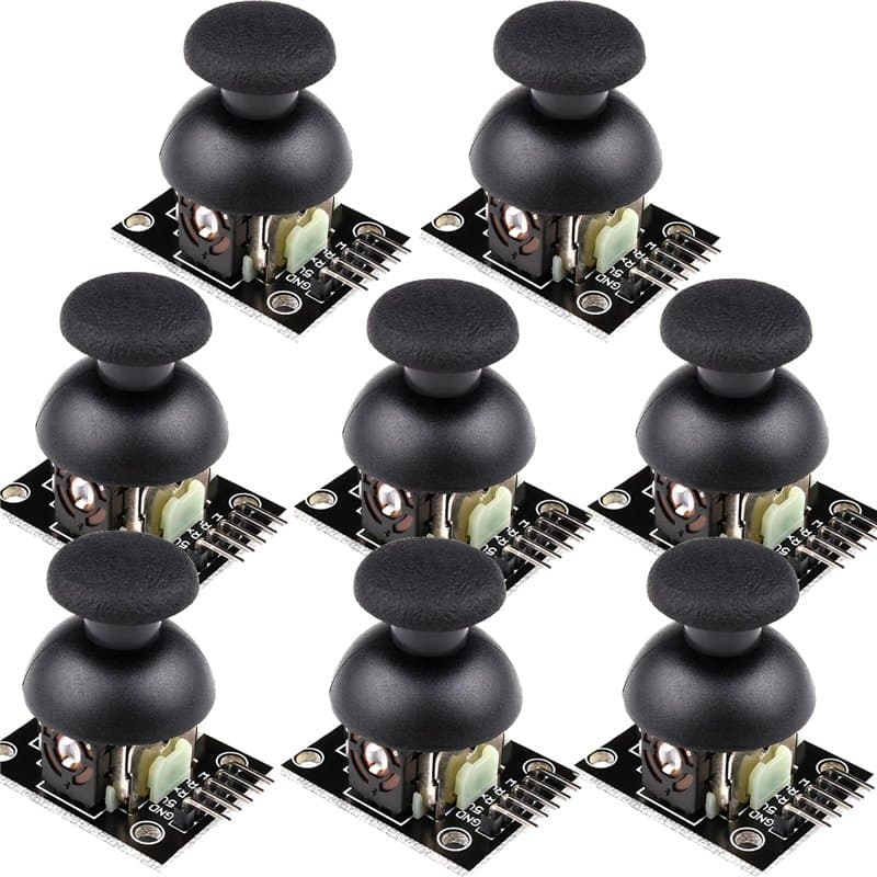 Lot de 8 modules joystick KY-023 compatibles avec Arduino, panneau de capteur de jeu Rocker XY pour Arduino