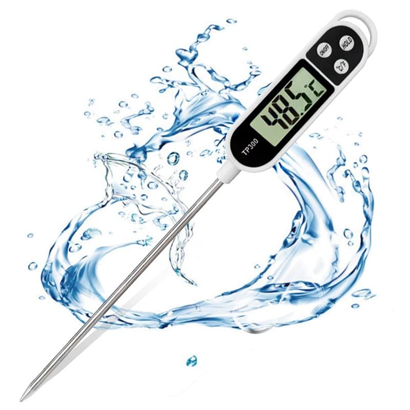 thermometre cuisine accessoire termometre cuison,thermomètre sonde thermometre barbecue 5Secondes LCD Ecran Thermomètre pour Pat
