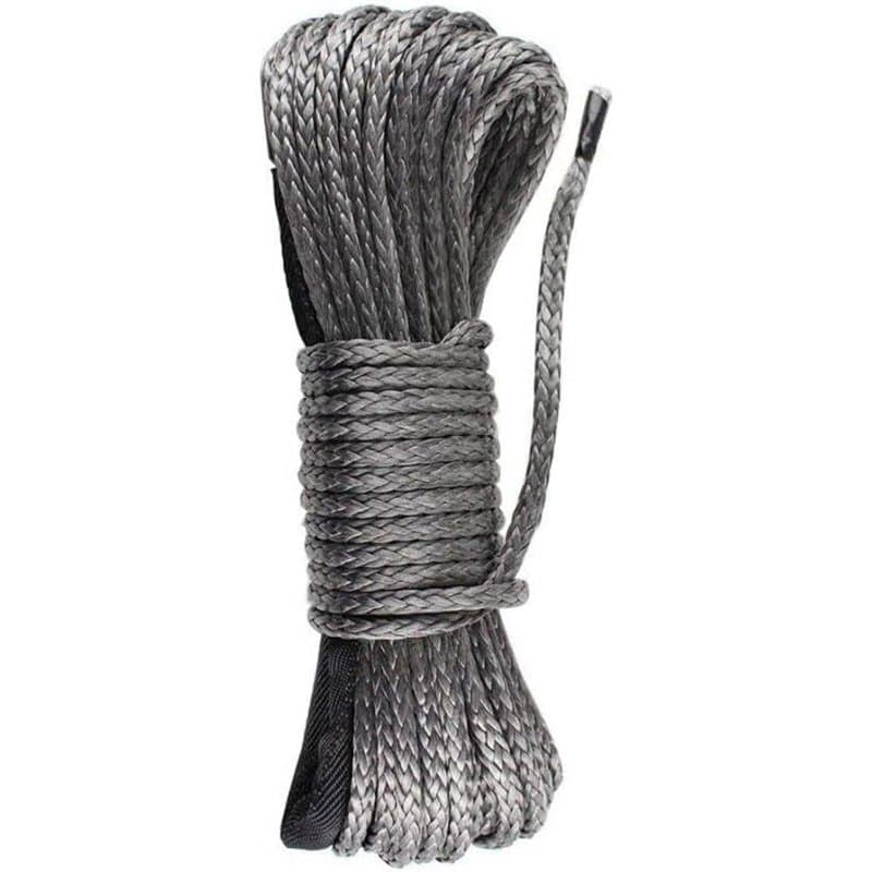 synthétique Treuil Cable Ligne 1/4 x 48 '(5 Mmx15 M) 3 492,7 Kilogram Treuil ATV UTV Quad Dyneema Sk78 Plastique 4 x 4 Offroad
