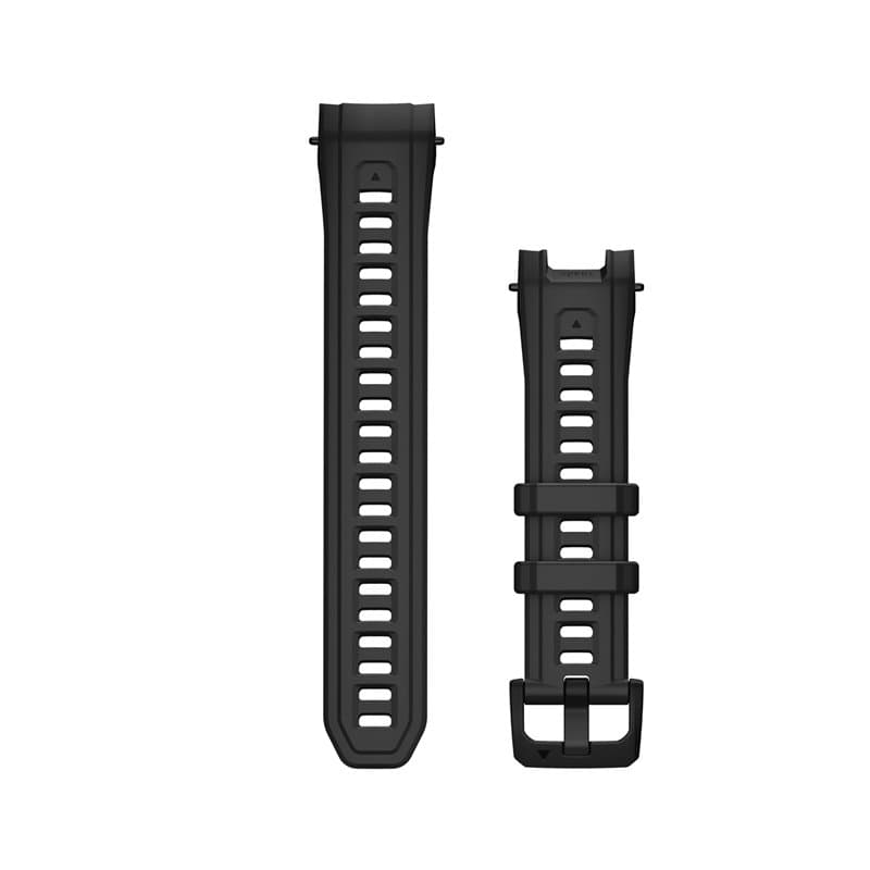 Garmin Instinct 3, 45 mm Ersatz-Smartwatch-Band, Originalzubehör, Schwarz, Schwarz, Einheitsgröße, Modern