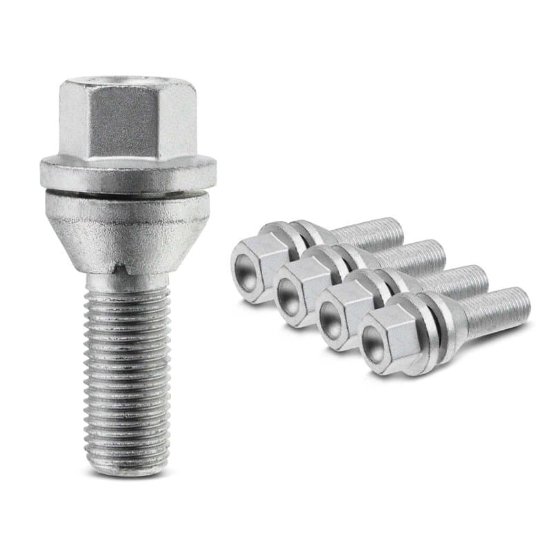 Frankberg Lot de 5 boulons de roue compatibles avec S60 I 384 II 134 S80 I 184 TS XY S80 II 124 V60 I 155 157 II 225 227 1998-He