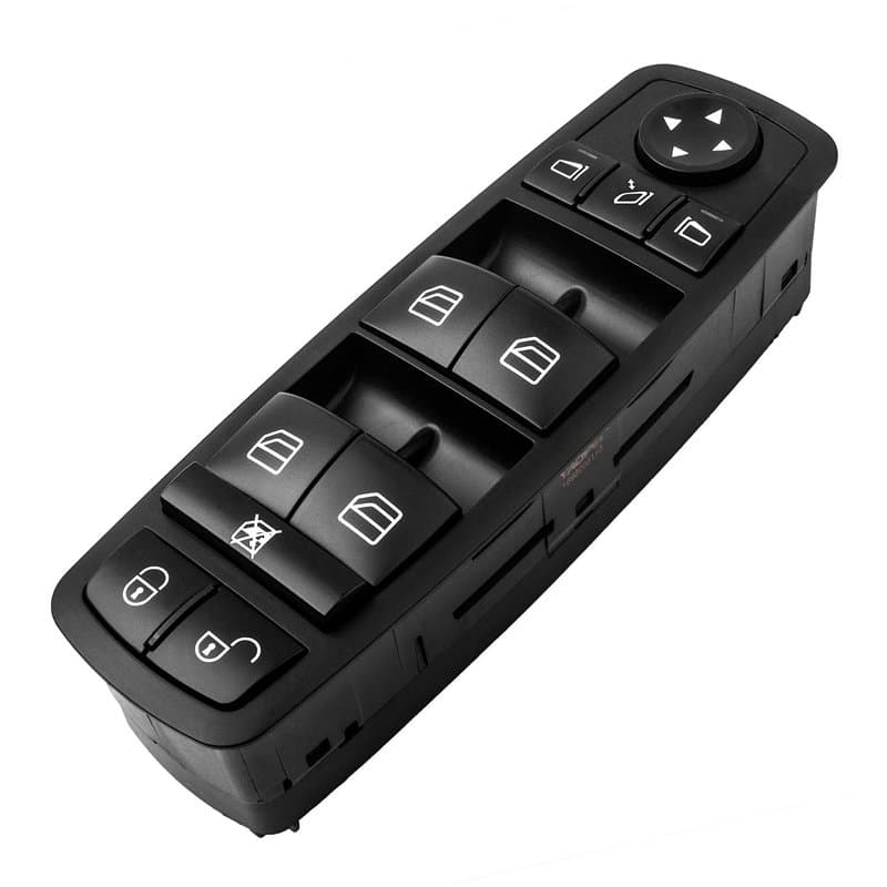 YAOPEI Bouton Leve Vitre pour mercedes classe b 1698206710 Commutateur Interrupteur Miroirs Rabattables