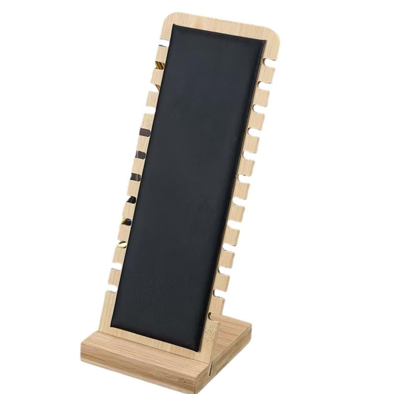 BOBOZHONG Porte Bijoux,Présentoir à Collier Chevalet,26 x 10 cm,Porte Collier en Bois,Rangement Bijoux Organisateur,Support de V