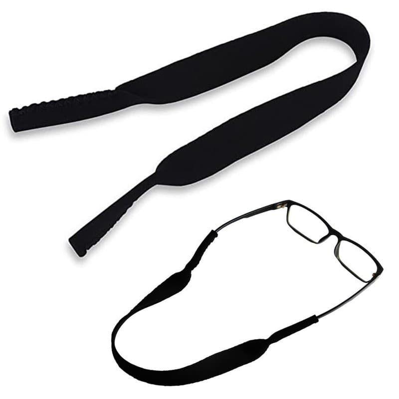 Lot de 2 Cordon Lunettes Sport,Néoprène Cordons à Lunettes,Cordon Lunettes Sport Nautique,Attache Lunette Sport,Pour Lunettes De