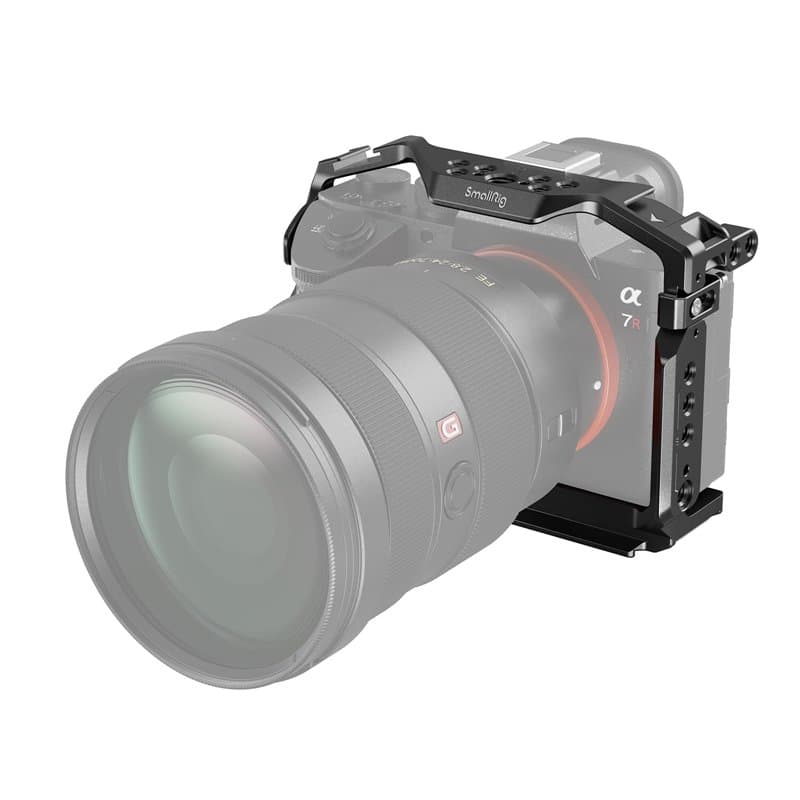 (Nouvelle Version) SMALLRIG Cage pour Sony A7 III / A7R III, Cage en Alliage d'Aluminium avec Plaque de Dégagement Rapide pour A