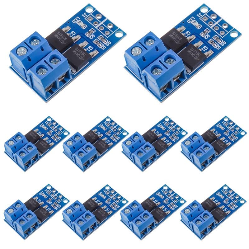 EPLZON MOSFET Switch Drive Module DC 5V-36V 15A (Max 30A) 400W FET Trigger Switch Drive Module Board 0-20KHz PWM Réglage Electro