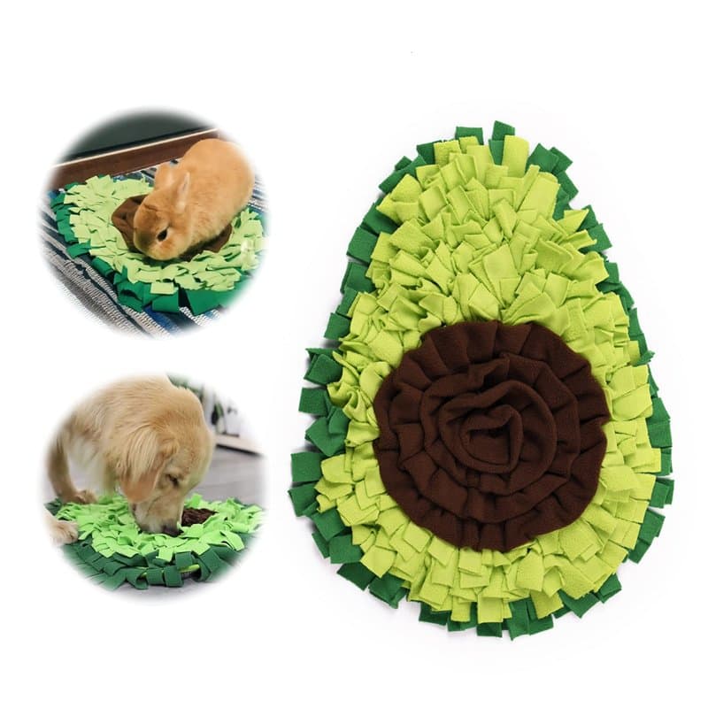 xyuayamz Tapis à Renifler pour Chiens - Tapis de Fouille Chien Tapis éducateurs pour Chiens, Coussinets Slow Food pour Chiens Co