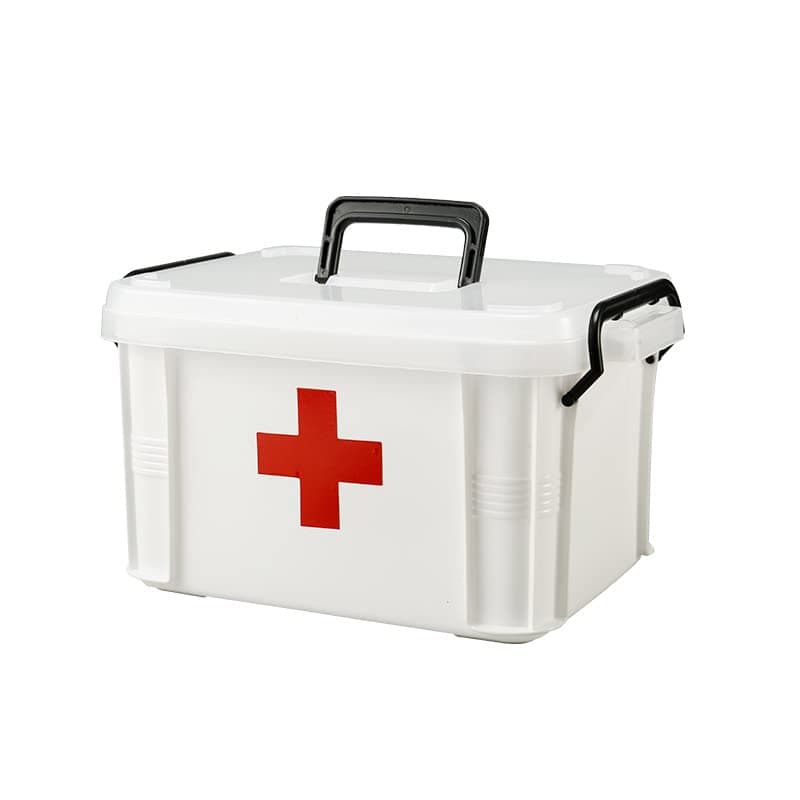 PIQIUQIU boîte à médicaments multifonctionnelle pour la Maison, pour Ranger Les Fournitures médicales à Domicile, Plastique à De