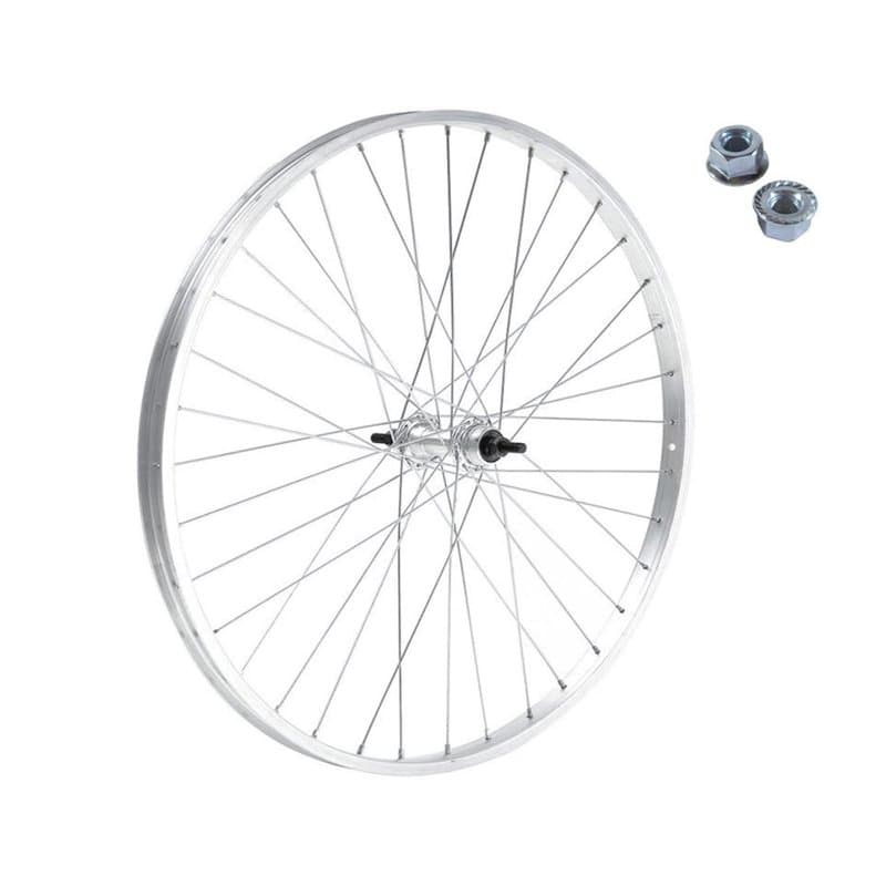Roue avant 20" x 1,75 pour vélo de vélo VTT aluminium / acier - Écrans de fixation inclus