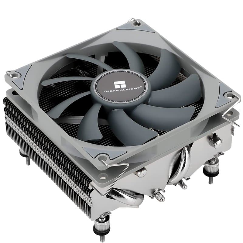 Thermalright AXP90-X53 Refroidisseur d'air CPU Low Profile, 53 mm de hauteur, TL-9015 Slim PWM, technologie AGHP, pour AMD AM4/A